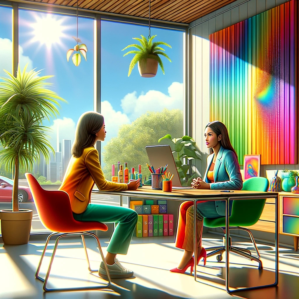 Mayas Vorstellungsgespräch